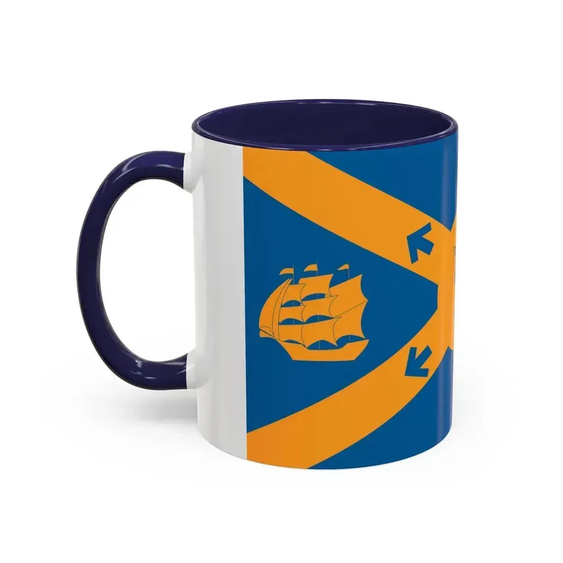 Flag of Halifax Canada - Accent Coffee Mug - Go Mug Yourself