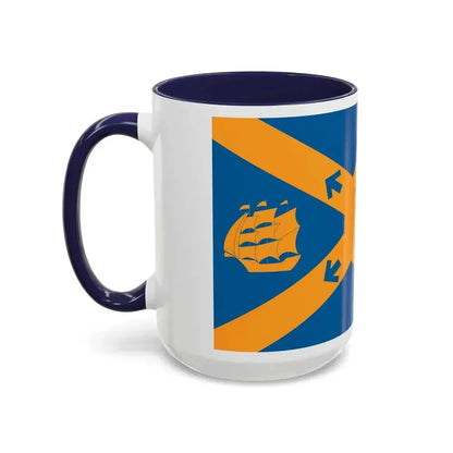 Flag of Halifax Canada - Accent Coffee Mug - Go Mug Yourself