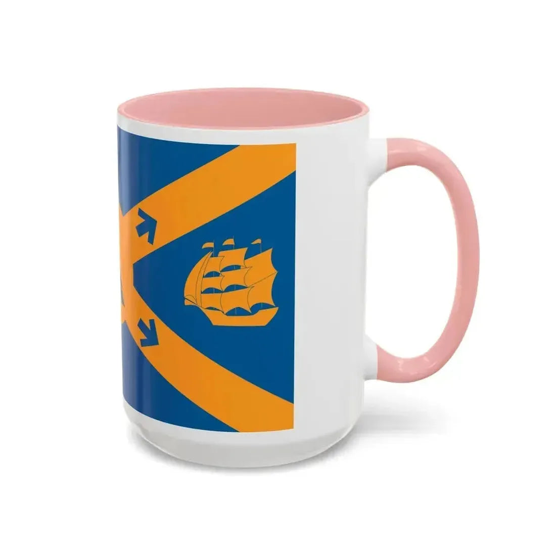 Flag of Halifax Canada - Accent Coffee Mug - Go Mug Yourself