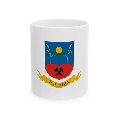 Flag of Halimba (Hungary) White Coffee Mug 11oz - Go Mug Yourself