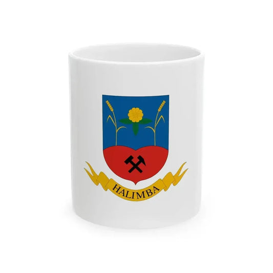 Flag of Halimba (Hungary) White Coffee Mug 11oz - Go Mug Yourself