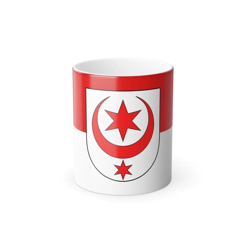 Flag of Halle Saale Germany - Color Changing Coffee Mug-11oz-Go Mug Yourself