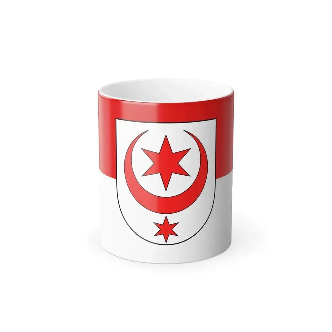 Flag of Halle Saale Germany - Color Changing Coffee Mug 11oz - Go Mug Yourself