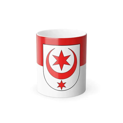 Flag of Halle Saale Germany - Color Changing Coffee Mug 11oz - Go Mug Yourself