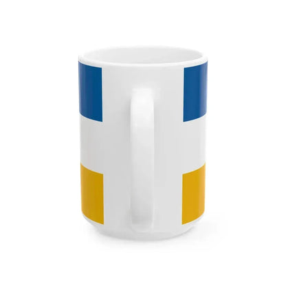 Flag of Halogy (Hungary) White Coffee Mug - Go Mug Yourself