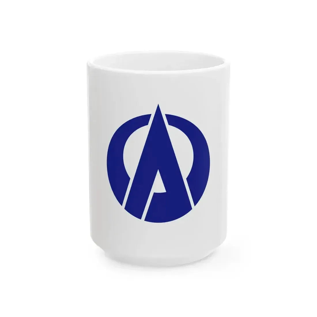 Flag of Hamakita Shizuoka 1963-2005 (Japan) White Coffee Mug 15oz - Go Mug Yourself