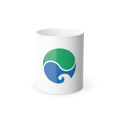 Flag of Hamamatsu Shizuoka Japan - Color Changing Coffee Mug-11oz-Go Mug Yourself