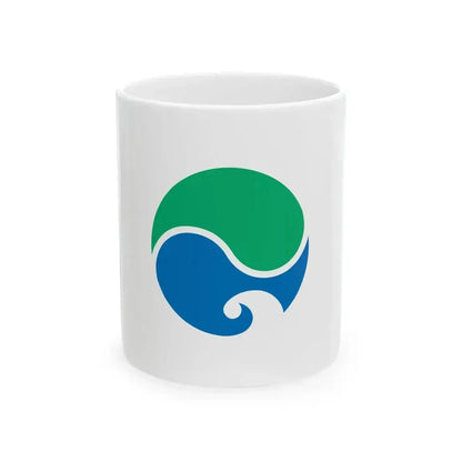 Flag of Hamamatsu Shizuoka (Japan) White Coffee Mug 11oz - Go Mug Yourself