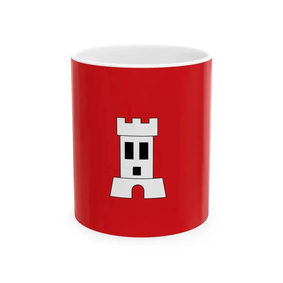 Flag of Hamburg before 1685-1751 (Germany) White Coffee Mug 11oz - Go Mug Yourself