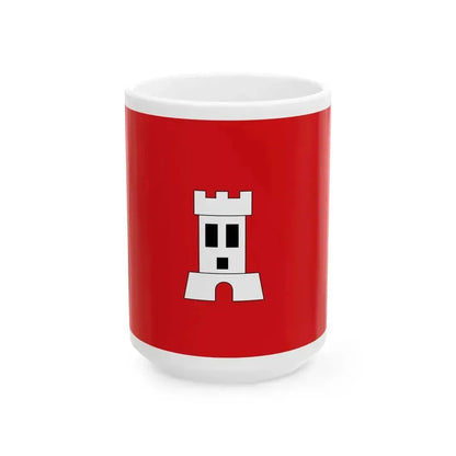 Flag of Hamburg before 1685-1751 (Germany) White Coffee Mug 15oz - Go Mug Yourself
