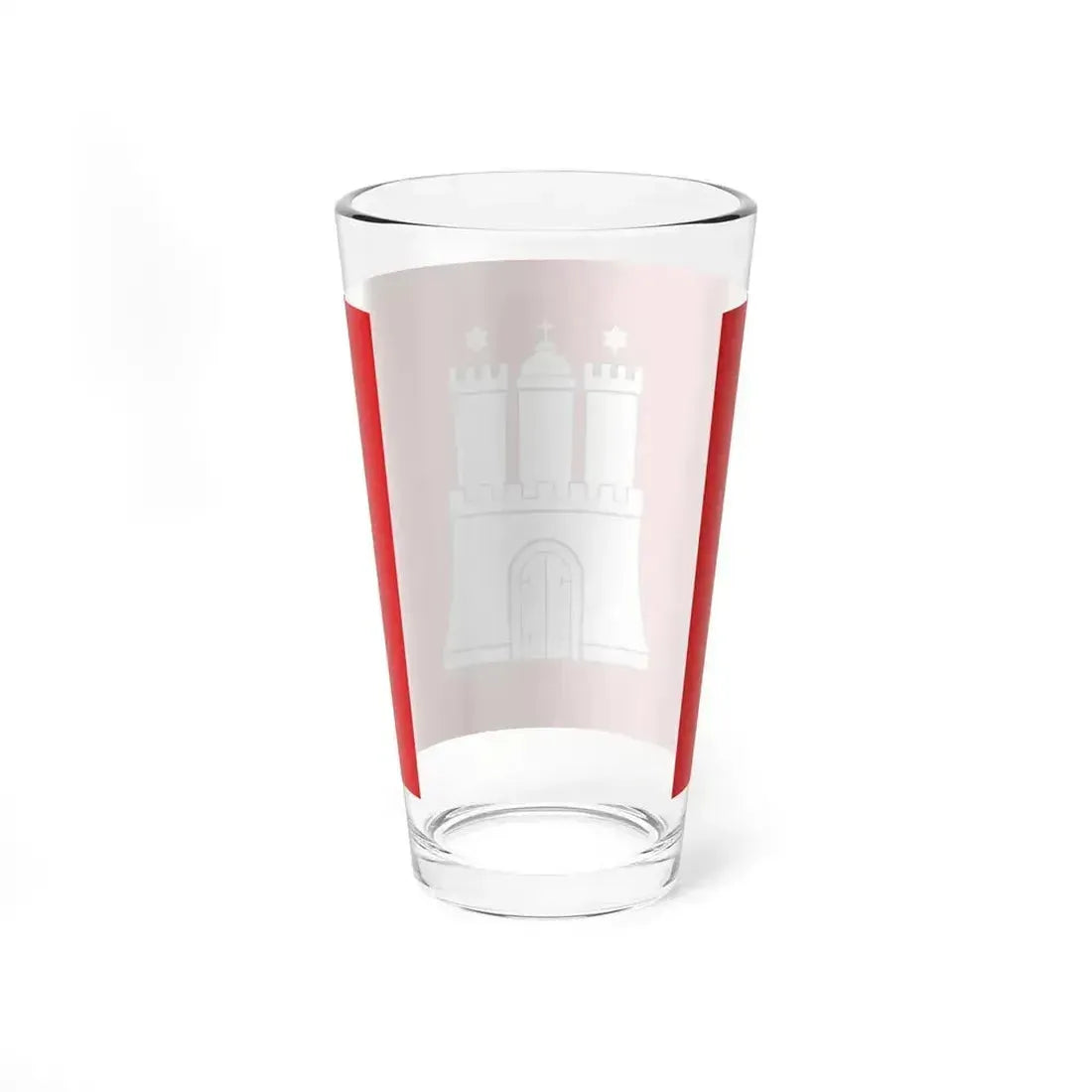 Flag of Hamburg Germany - Pint Glass 16oz - Go Mug Yourself