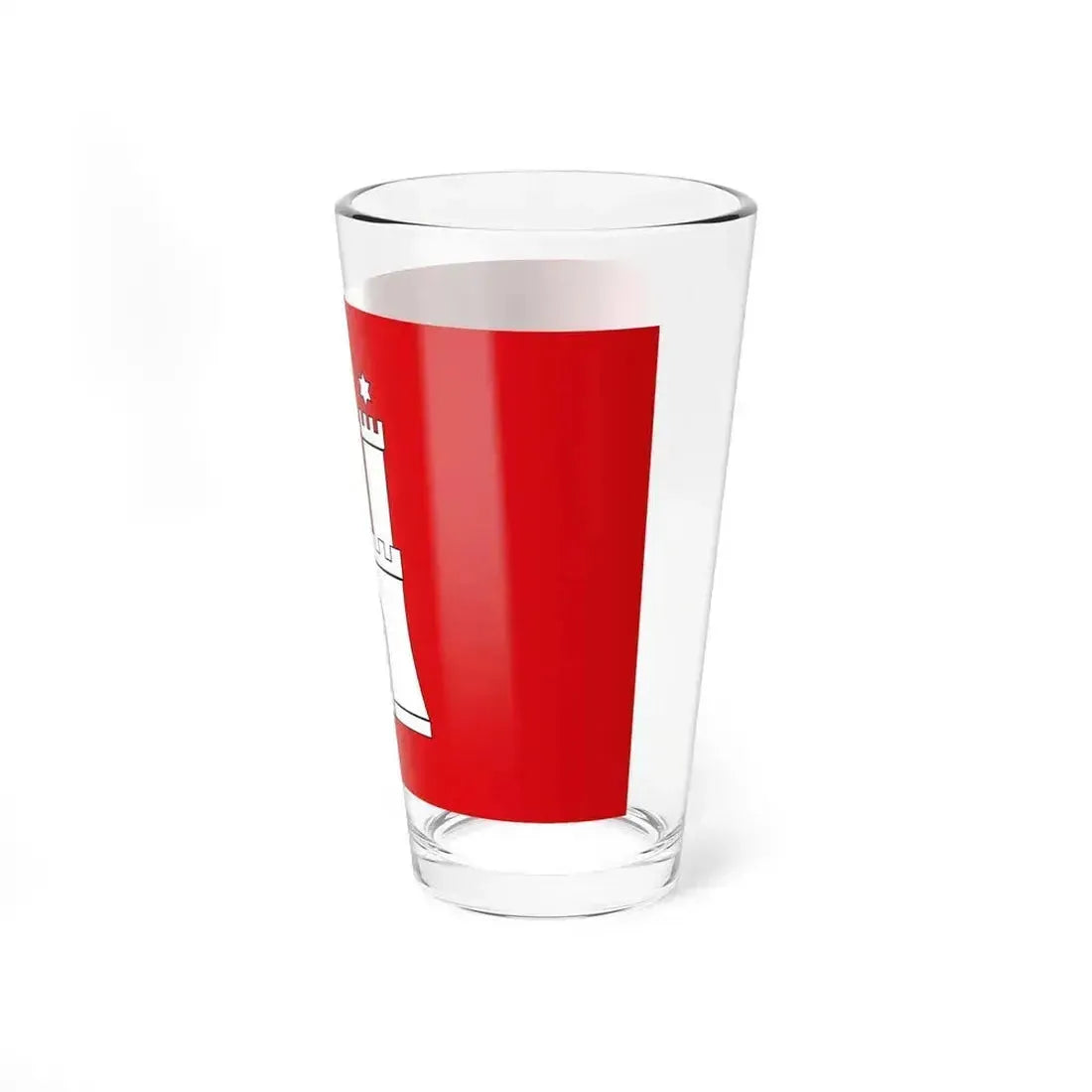 Flag of Hamburg Germany - Pint Glass 16oz - Go Mug Yourself