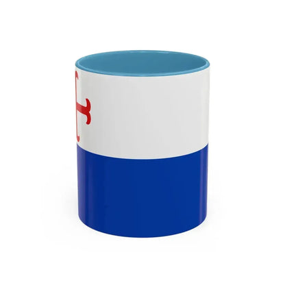 Flag of Hameln Pyrmont Germany - Accent Coffee Mug 11oz Light Blue - Go Mug Yourself
