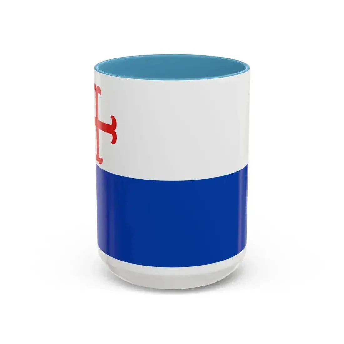 Flag of Hameln Pyrmont Germany - Accent Coffee Mug 15oz Light Blue - Go Mug Yourself