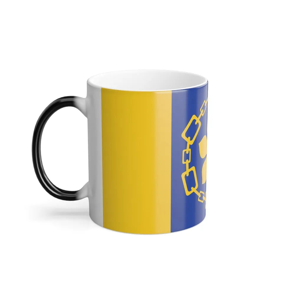 Flag of Hamilton Canada - Color Changing Coffee Mug-Go Mug Yourself