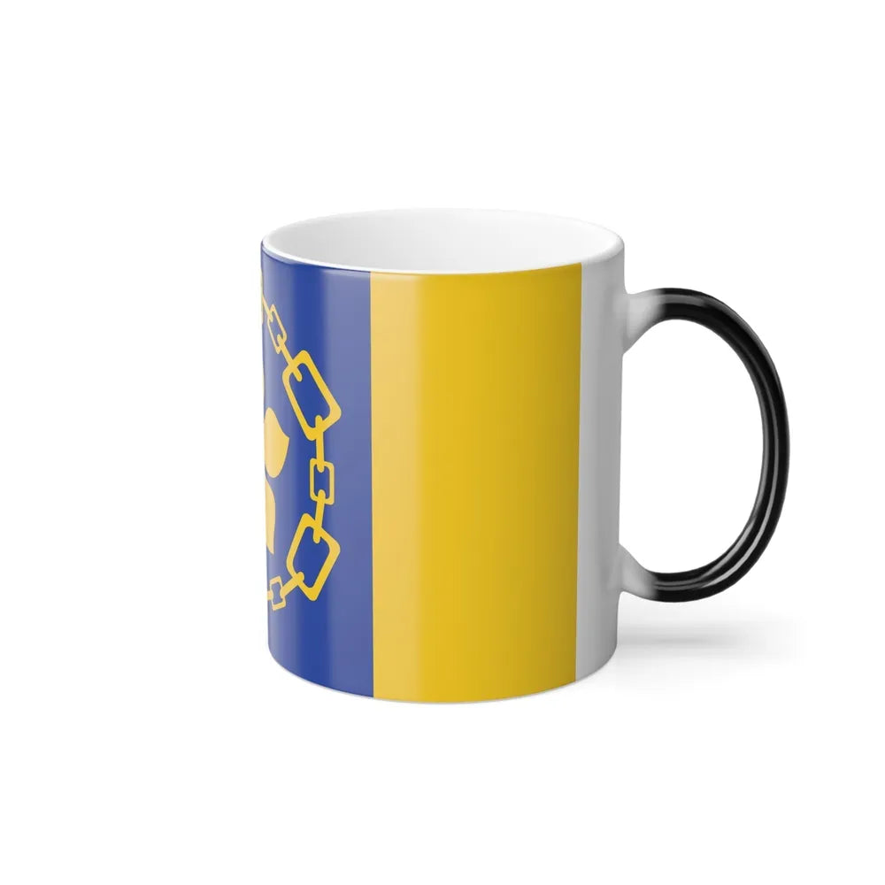 Flag of Hamilton Canada - Color Changing Coffee Mug-Go Mug Yourself
