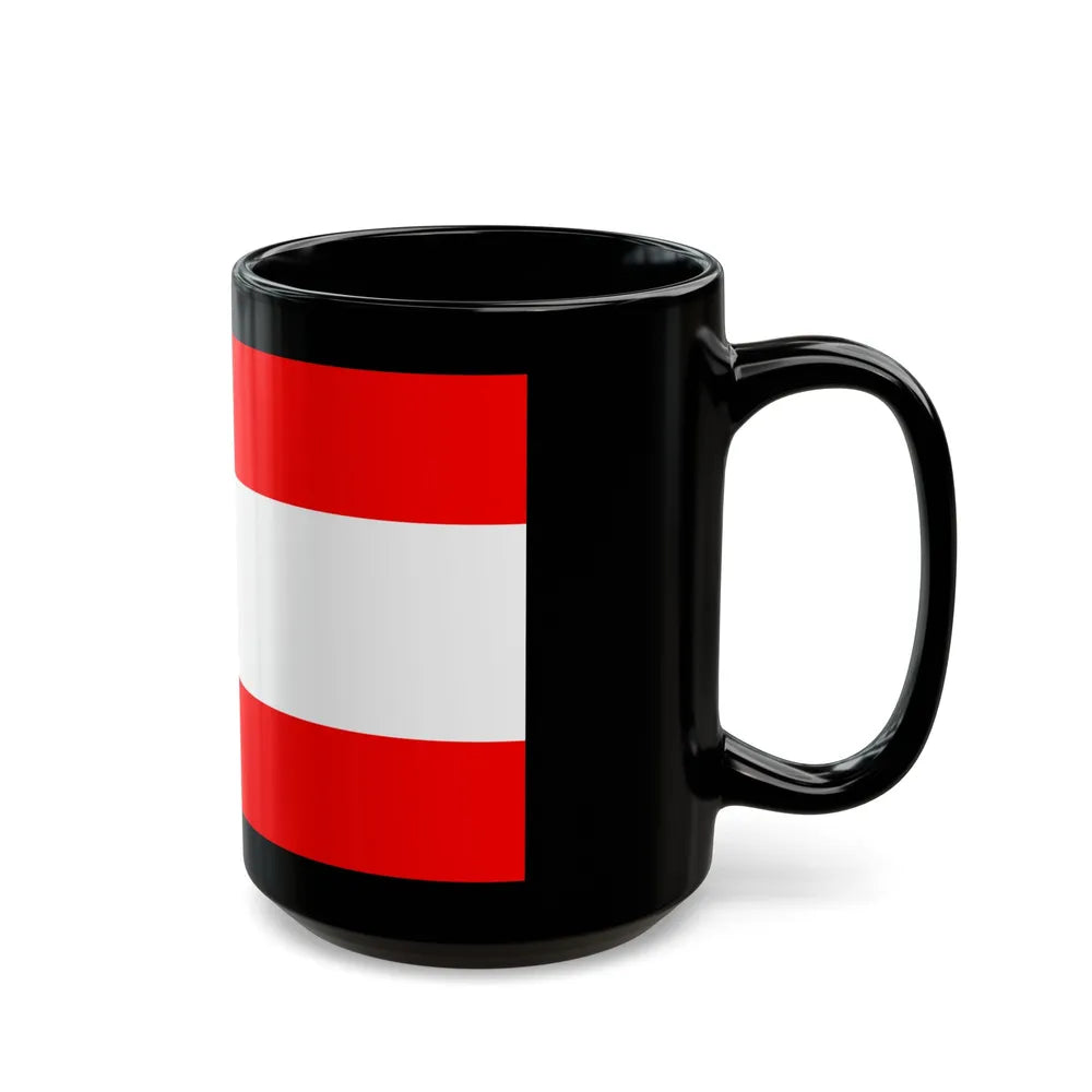 Flag of Hamm Germany - Black Coffee Mug-Go Mug Yourself