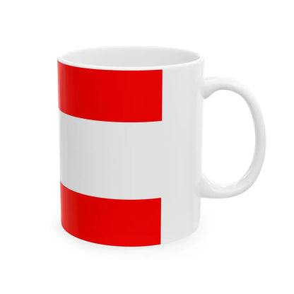 Flag of Hamm Germany - White Coffee Mug-Go Mug Yourself