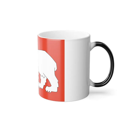 Flag of Hammerfest Troms og Finnmark Norway - Color Changing Coffee Mug-Go Mug Yourself