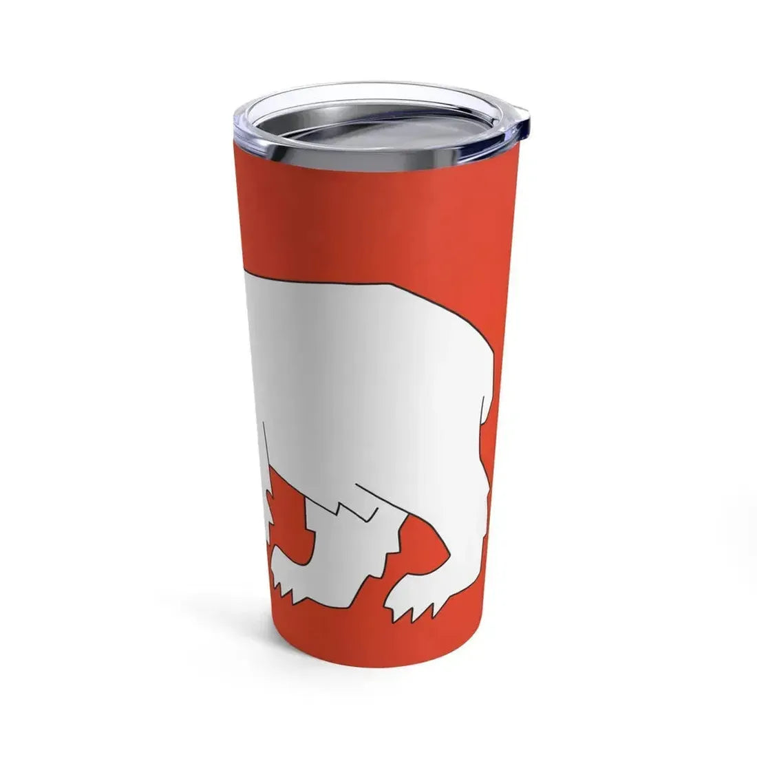 Flag of Hammerfest Troms og Finnmark Norway - Tumbler 20oz - Go Mug Yourself