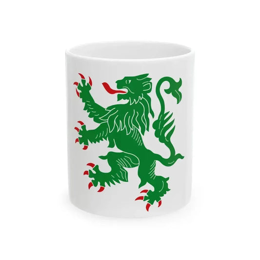 Flag of Hamoir (Belgium) White Coffee Mug 11oz - Go Mug Yourself