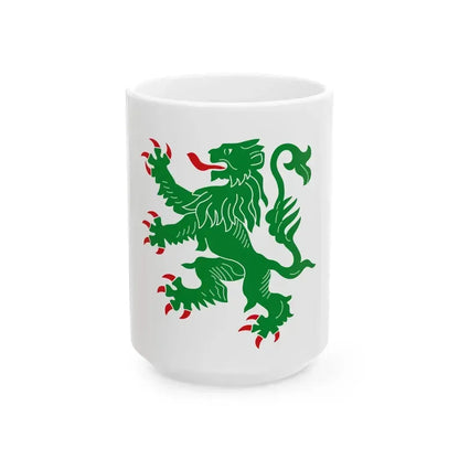 Flag of Hamoir (Belgium) White Coffee Mug 15oz - Go Mug Yourself
