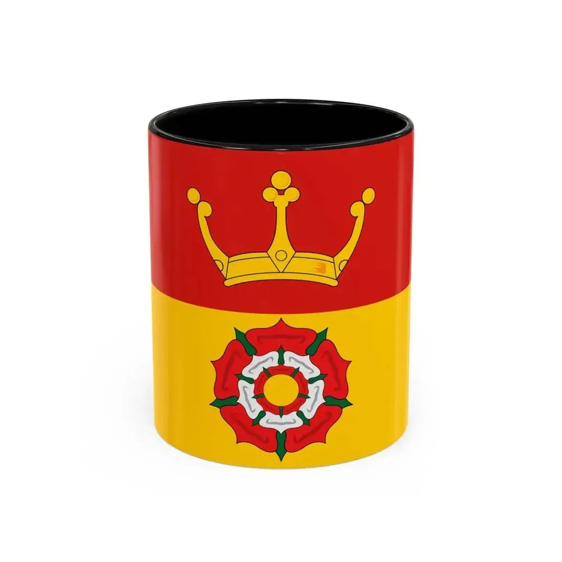 Flag of Hampshire UK - Accent Coffee Mug 11oz Black - Go Mug Yourself