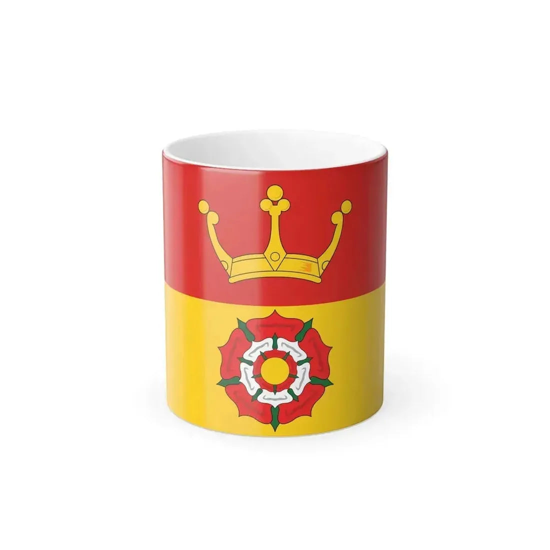 Flag of Hampshire UK - Color Changing Coffee Mug 11oz - Go Mug Yourself