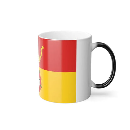 Flag of Hampshire UK - Color Changing Coffee Mug-Go Mug Yourself