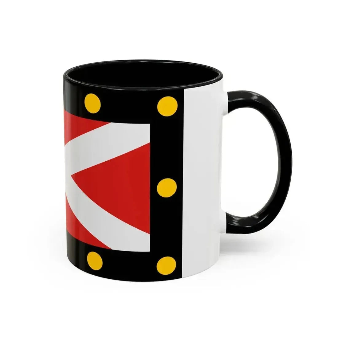 Flag of Hampton Poyle UK - Accent Coffee Mug - Go Mug Yourself