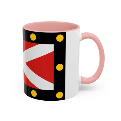 Flag of Hampton Poyle UK - Accent Coffee Mug - Go Mug Yourself