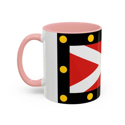 Flag of Hampton Poyle UK - Accent Coffee Mug - Go Mug Yourself