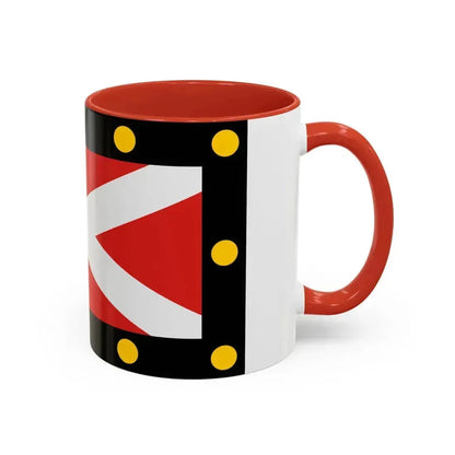 Flag of Hampton Poyle UK - Accent Coffee Mug - Go Mug Yourself