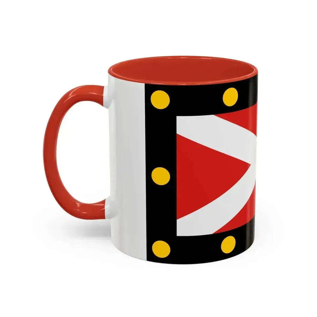 Flag of Hampton Poyle UK - Accent Coffee Mug - Go Mug Yourself
