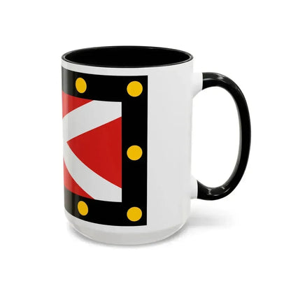 Flag of Hampton Poyle UK - Accent Coffee Mug - Go Mug Yourself