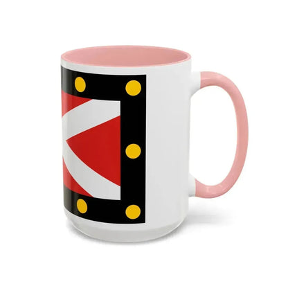 Flag of Hampton Poyle UK - Accent Coffee Mug - Go Mug Yourself