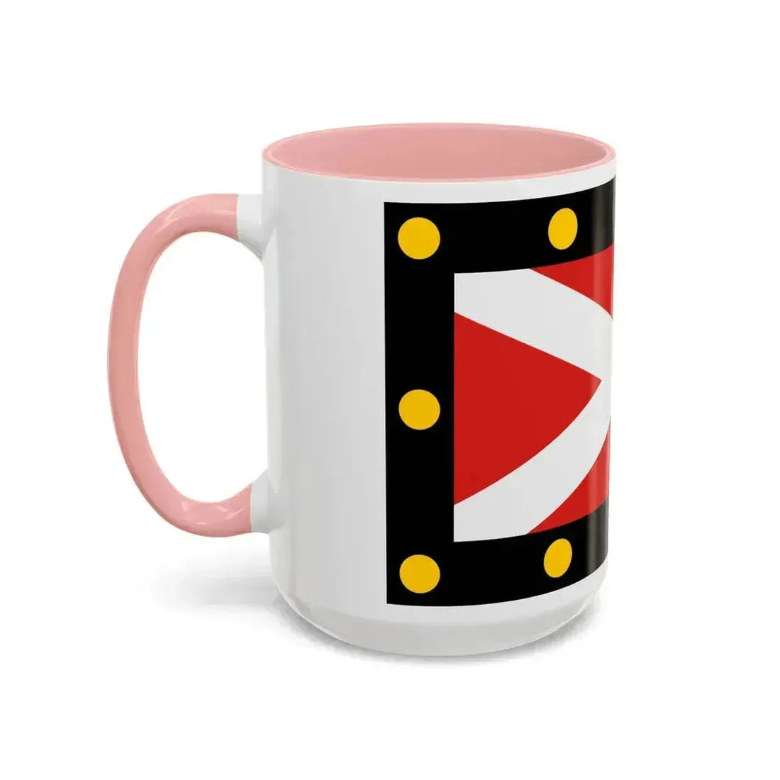 Flag of Hampton Poyle UK - Accent Coffee Mug - Go Mug Yourself