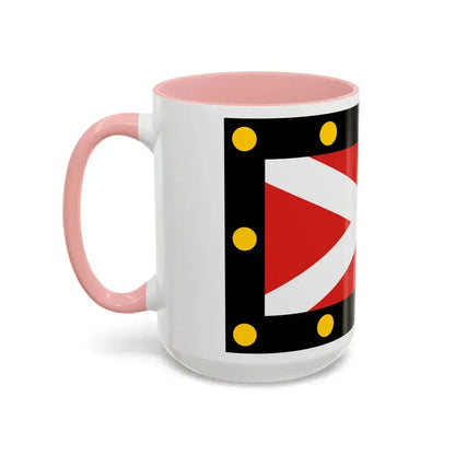 Flag of Hampton Poyle UK - Accent Coffee Mug - Go Mug Yourself