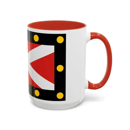 Flag of Hampton Poyle UK - Accent Coffee Mug - Go Mug Yourself