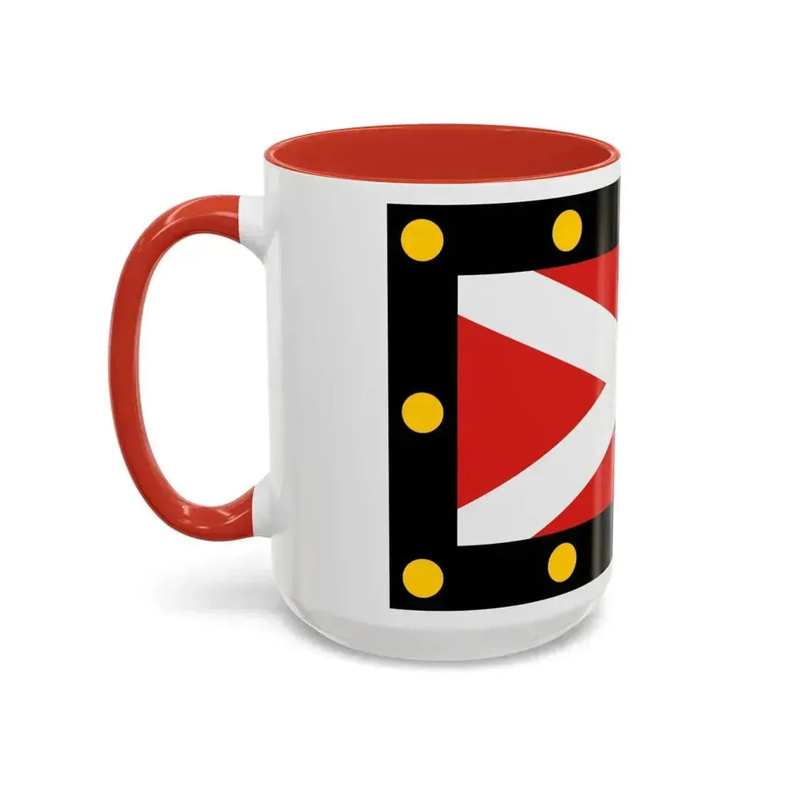 Flag of Hampton Poyle UK - Accent Coffee Mug - Go Mug Yourself