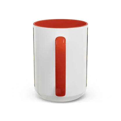 Flag of Hampton Poyle UK - Accent Coffee Mug - Go Mug Yourself