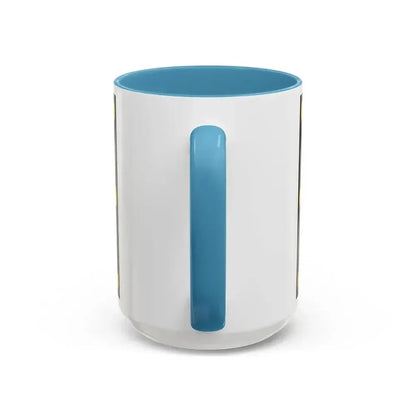 Flag of Hampton Poyle UK - Accent Coffee Mug - Go Mug Yourself