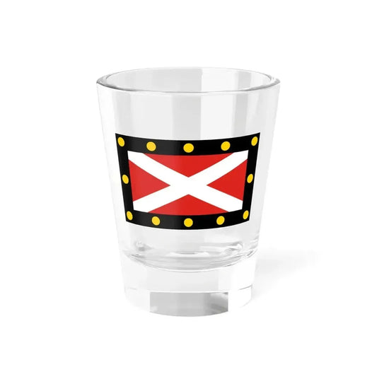 Flag of Hampton Poyle UK - Shot Glass 1.5oz 1.5oz - Go Mug Yourself