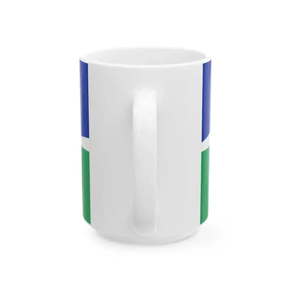 Flag of Hampton Roads Virginia (United States) White Coffee Mug - Go Mug Yourself