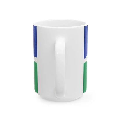 Flag of Hampton Roads Virginia (United States) White Coffee Mug - Go Mug Yourself