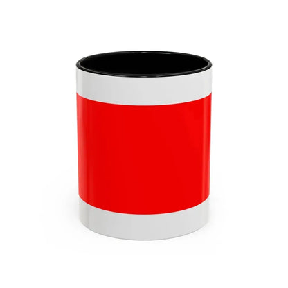 Flag of Hamrun Malta - Accent Coffee Mug 11oz Black - Go Mug Yourself