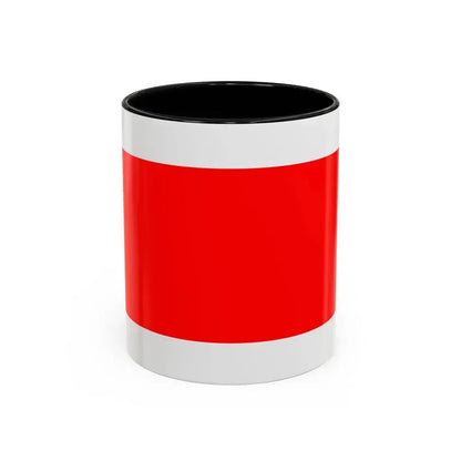 Flag of Hamrun Malta - Accent Coffee Mug 11oz Black - Go Mug Yourself