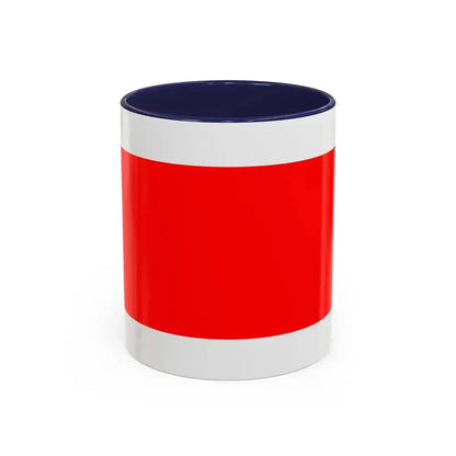 Flag of Hamrun Malta - Accent Coffee Mug 11oz Navy - Go Mug Yourself