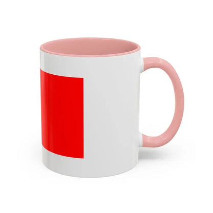 Flag of Hamrun Malta - Accent Coffee Mug - Go Mug Yourself