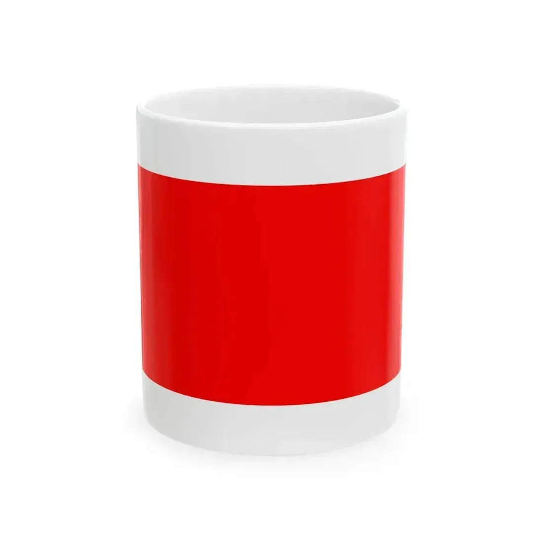Flag of Hamrun (Malta) White Coffee Mug 11oz - Go Mug Yourself